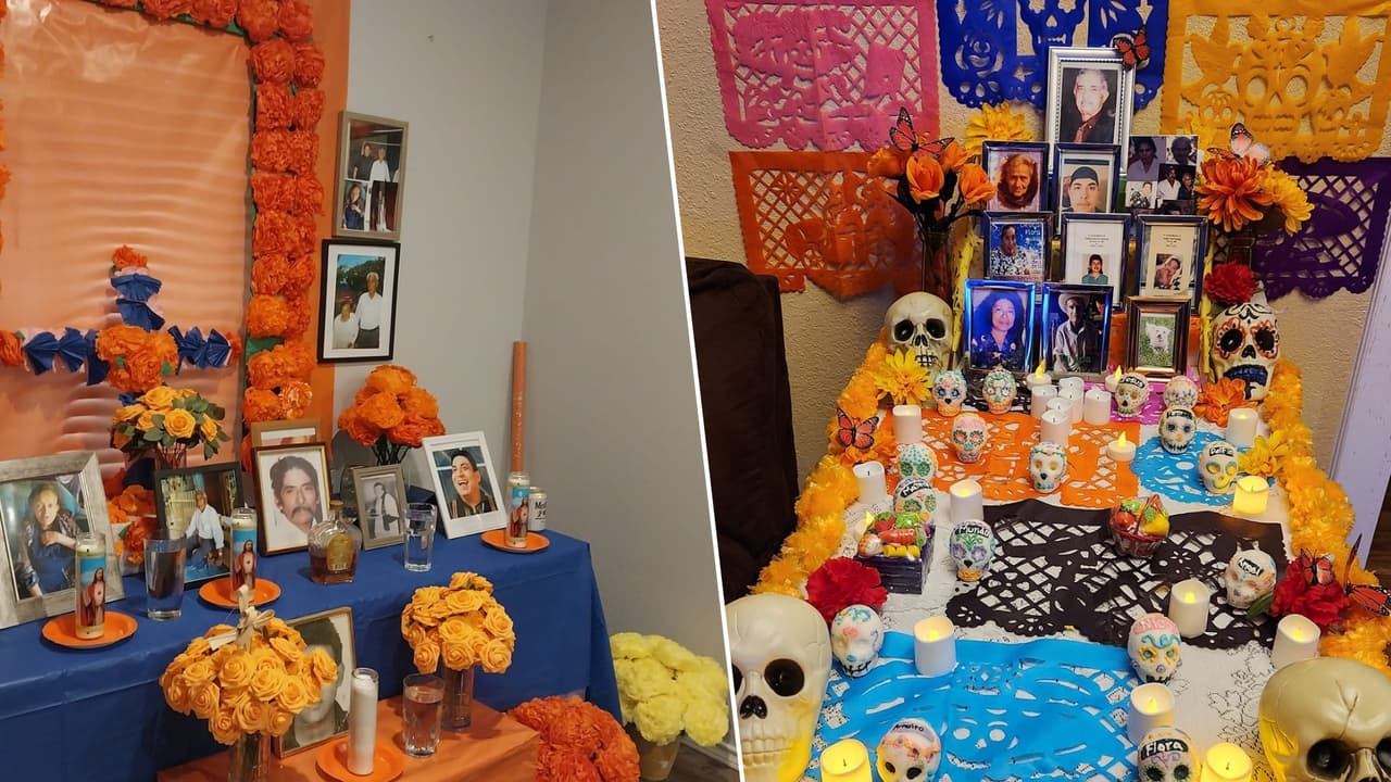 Altares de muertos: Residentes en Dallas conservan esta tradición mexicana