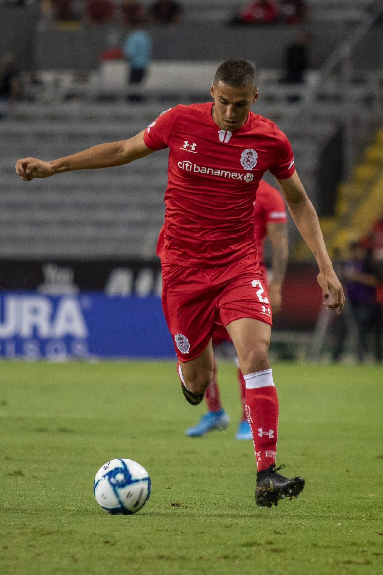 Fernando Tobio, jugador del Toluca