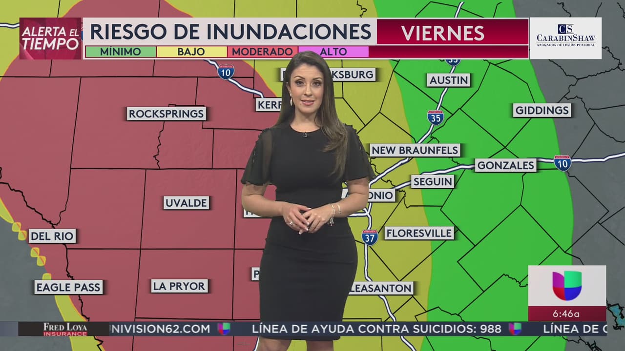 Valeria Barriga te explica cuándo habrá riesgo de inundaciones en la región y cómo estarán las condiciones del fin de semana.