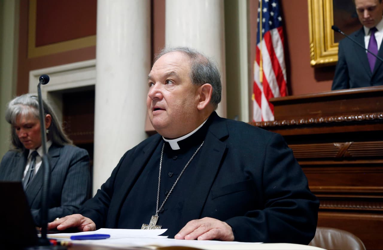 Bernard Hebda, arzobispo de Saint Paul y Minneapolis.