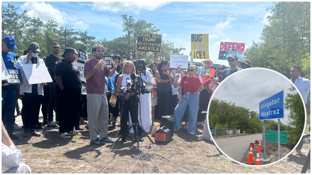 “Mi hijo no aparece”: familiares de detenidos protestan afuera de Alcatraz de los Caimanes