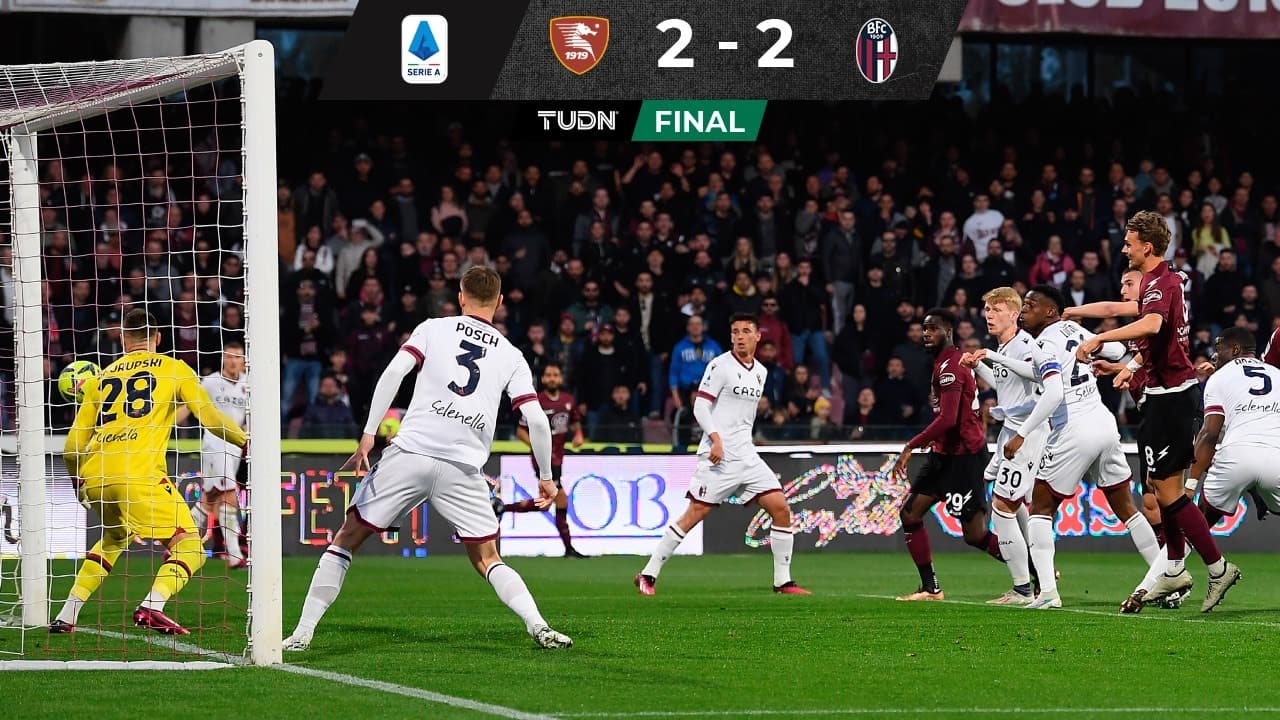 Ochoa juega partido completo en el empate del Salernitana