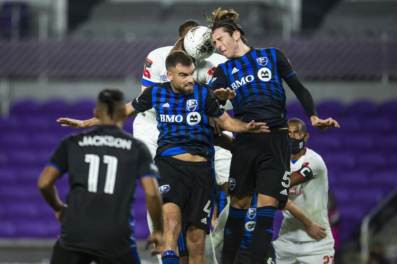 Montreal Impact consigue ganar en la nueva 'Burbuja de Orlando' 0-1, pero el empate global de 2-2 le da el pase al Olimpia por los goles de visitante.