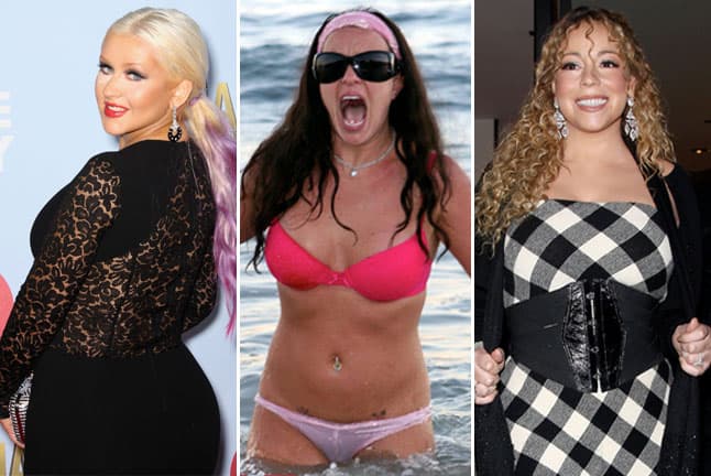 Estas estrellas de la música son preciosas, pero han tenido serios problemas con la báscula. Suben y bajan de peso sin control.