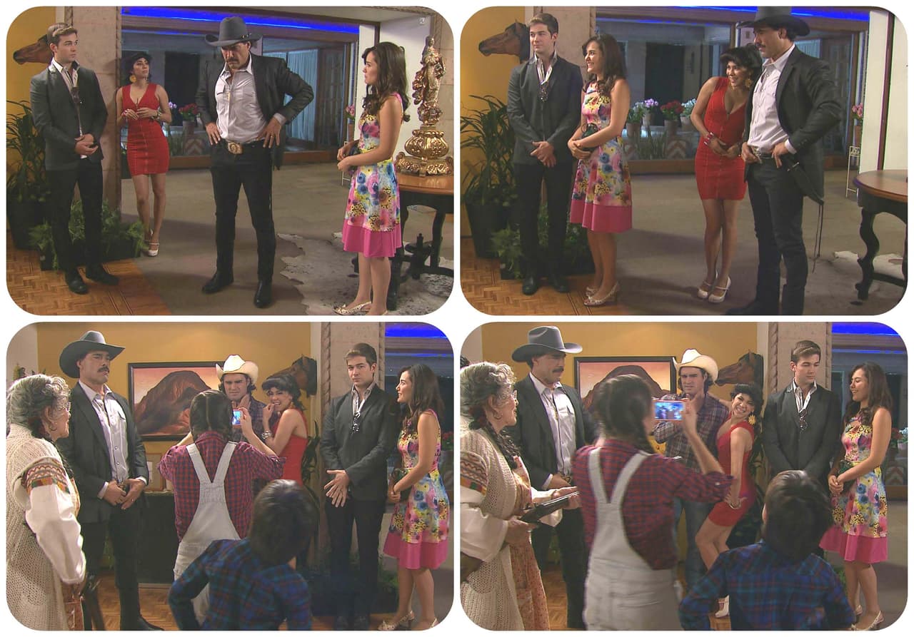 Después del susto, lo dejaron ir con Carmen al baile. Ah, pero con condiciones...