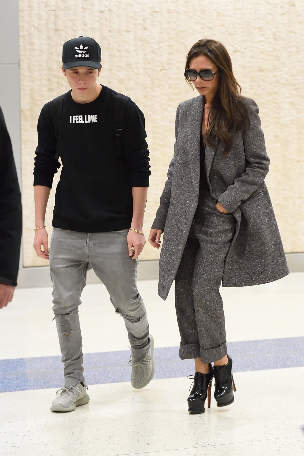 No se puede negar que esta familia es bien "fashion forward".