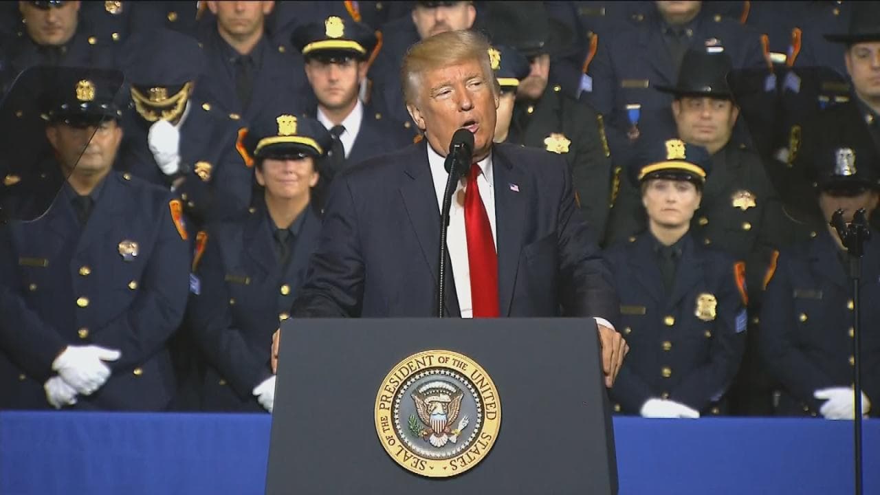 Trump jura erradicar la MS-13 sin medidas concretas y atacando a los menores no acompañados