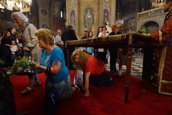 El Camino de la Cruz se convirtió en la meta de numerosos peregrinos