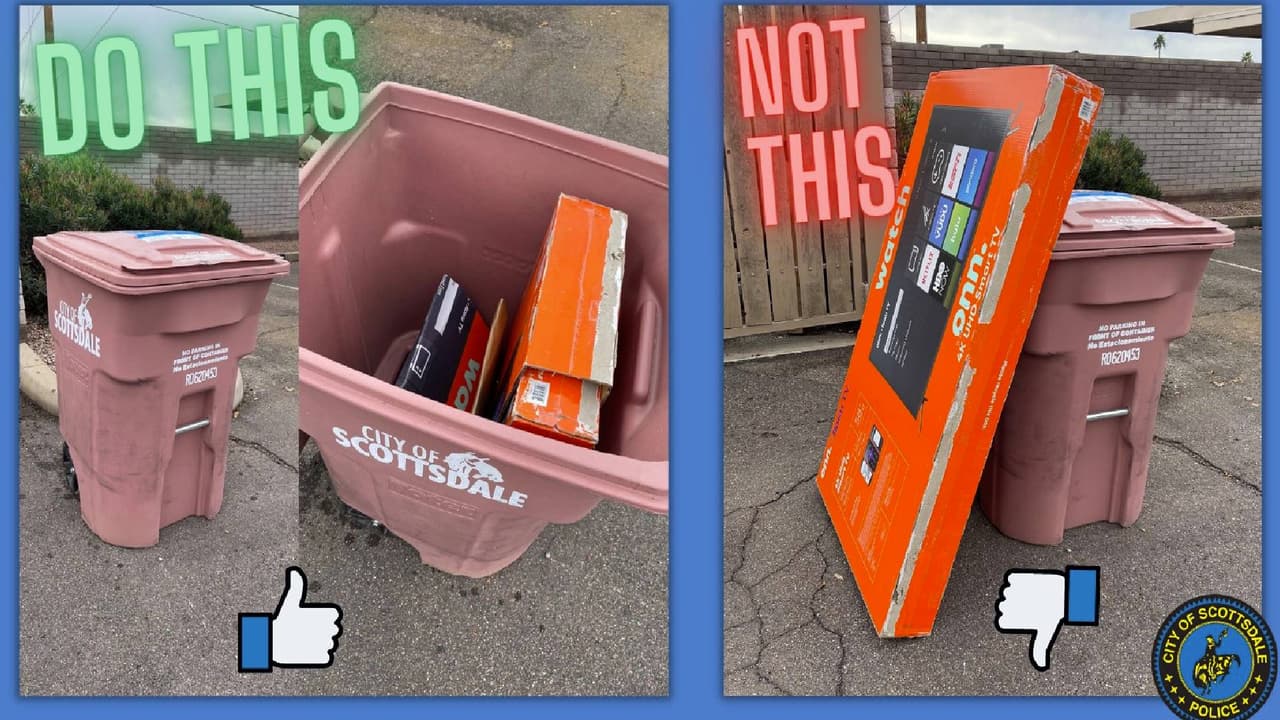 Autoridades recomiendan no dejar en la basura cajas de regalos navideños para evitar robos