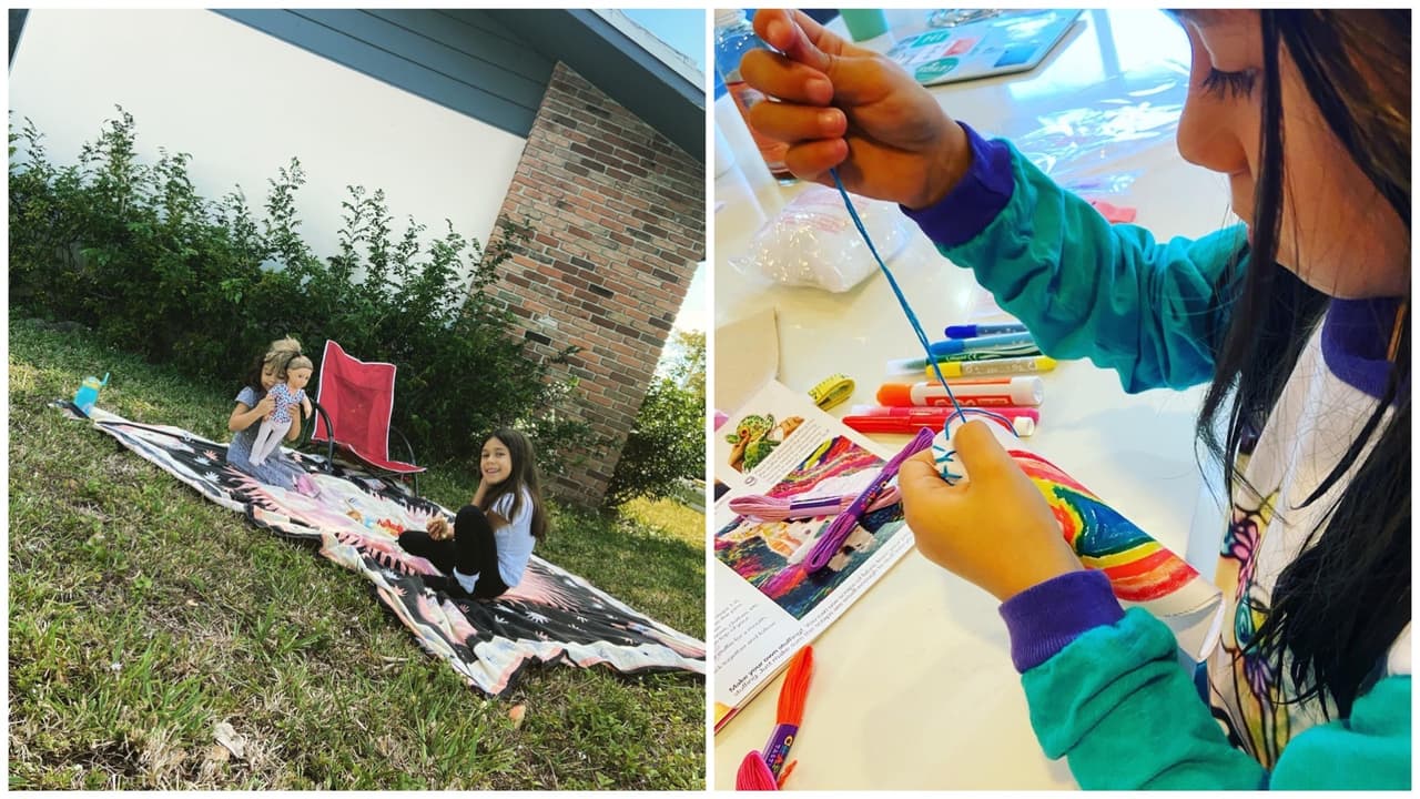 Las actividades incluyen artes y manualidades, aprendizaje sobre nutrición, karate, excursiones virtuales, juegos en línea, actividades de acondicionamiento físico, así como actividades de aprendizaje social y emocional.