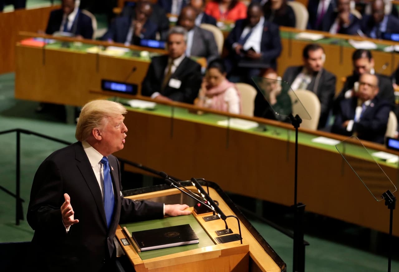 El insólito discurso de Donald Trump en la ONU
