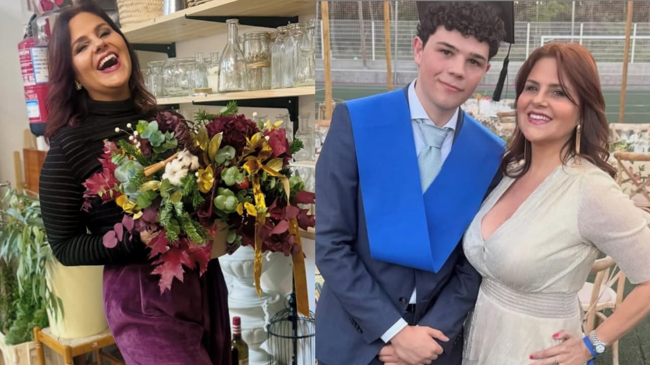 ¡Cuánto ha crecido! Mónika Sánchez presume la graduación de su mayor