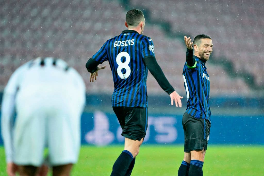 Midtjylland 0-4 Atalanta | Zapata (26’), Papu Gómez (36’), Muriel (42’) y Miranchuk (88’) marcaron. Midtjylland se enfrentará al Liverpool y Atalanta al Ajax en la segunda fecha de la justa.