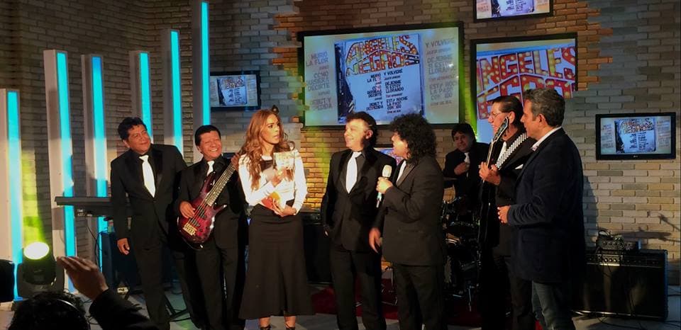 ¡Un honor recibir en el estudio a Los Ángeles Negros!