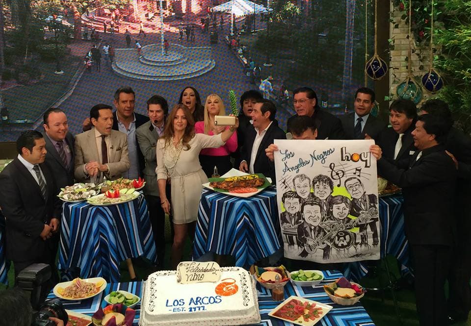 Siempre nos consienten con la comida más deliciosa.