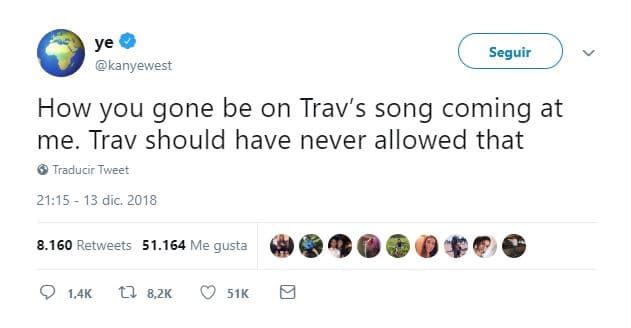 En dicha canción, supuestamente Drake hace una alusión velada hacia Kanye: “Cómo me atacaste en la canción de Travis (que iba) dirigida hacia mí. Trav nunca debió haberlo permitido”.
<br>