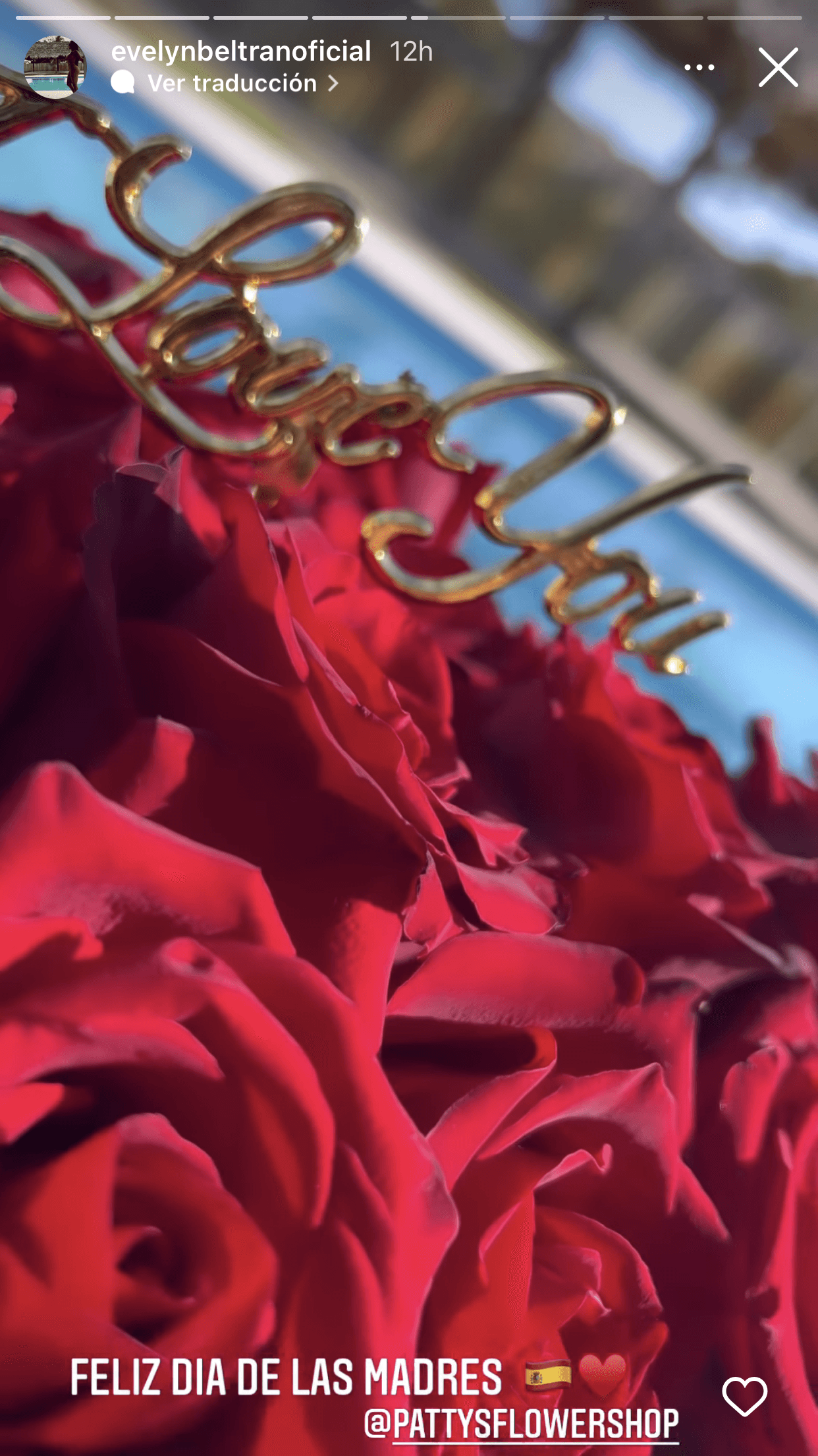 El obsequio fue con motivo el Día de las Madres, el cual se celebró en España este domingo 1 de mayo.
<br>