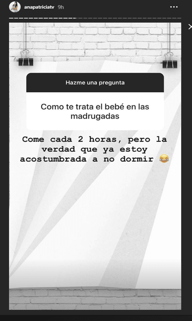La conductora respondió a preguntas de sus seguidores en Instagram.