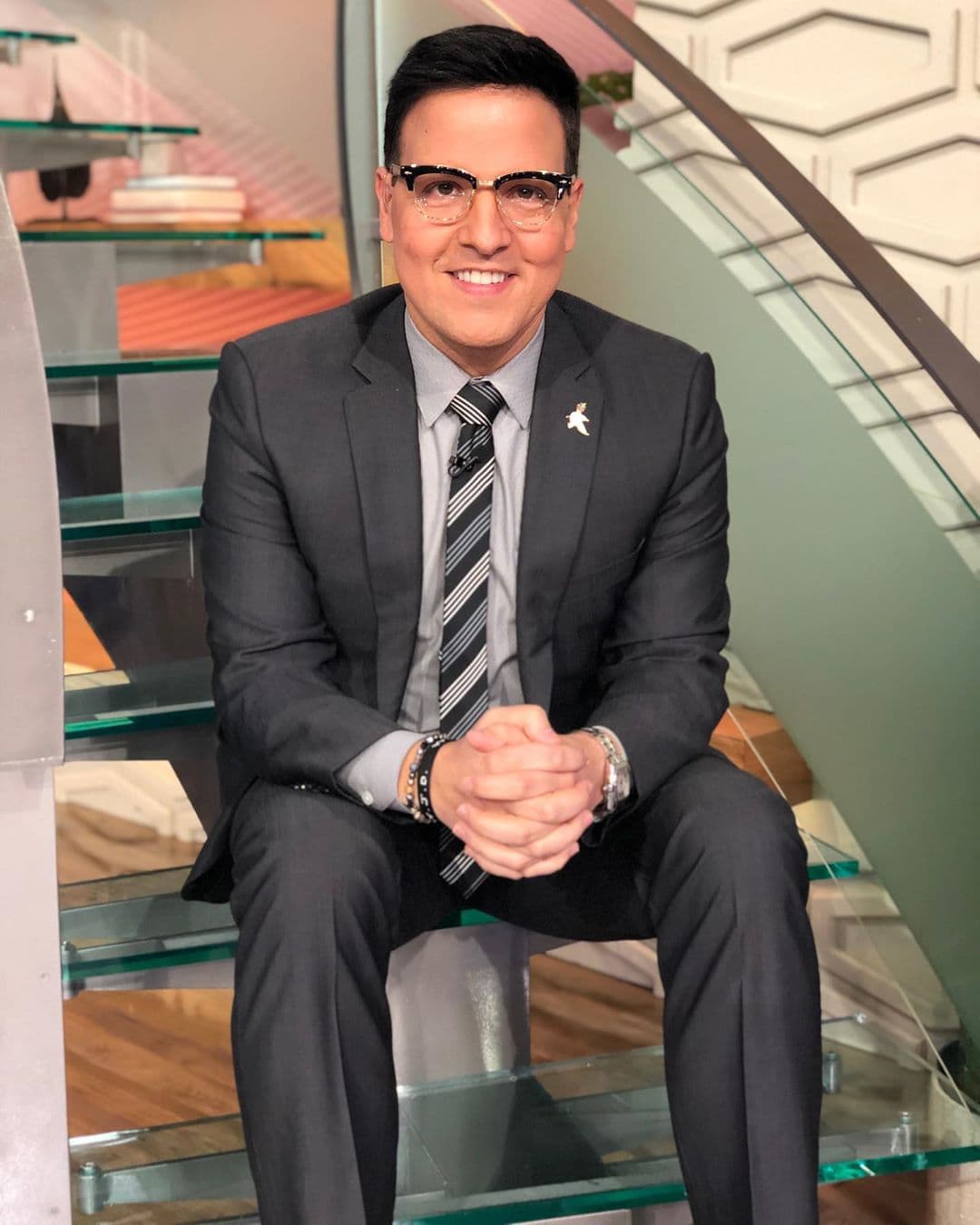 La sonrisa de Raúl no puede faltar para imprimirle ánimo a cada semana.