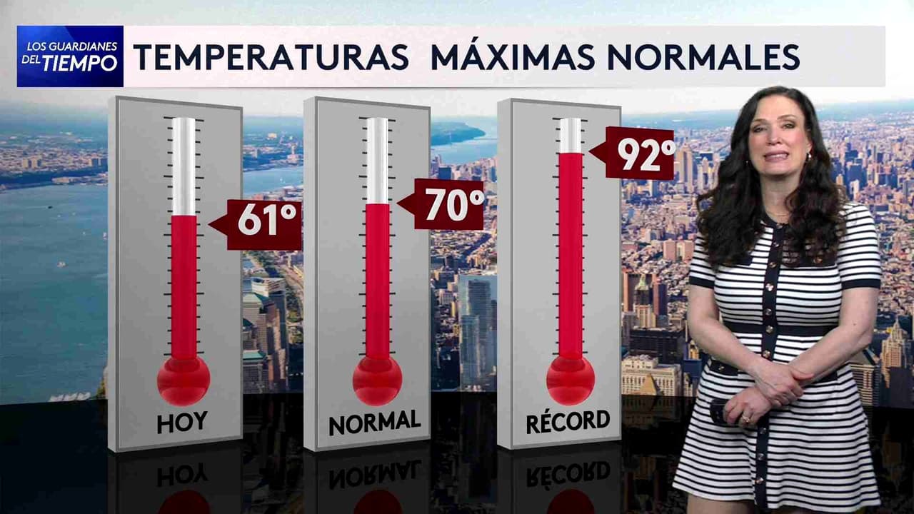 Pronóstico del tiempo hoy en Nueva York: Día con temperaturas frescas; el termómetro alcanzará 61 °F