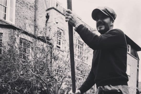 Hasta David se atrevió a tomar al mando de la barca.