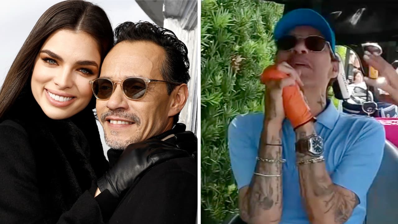 Marc Anthony “rezó” para que el hijo que tuvo con Nadia Ferreira no se pareciera a él