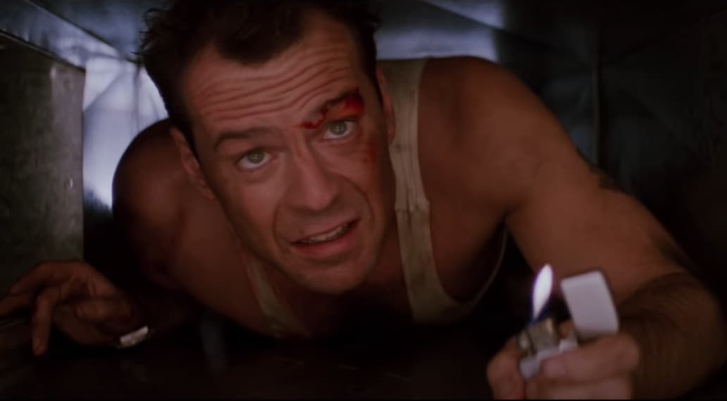 Bruce Willis en Die Hard