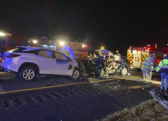 Mueren seis personas en accidente de tránsito en carretera I-95 de Georgia
