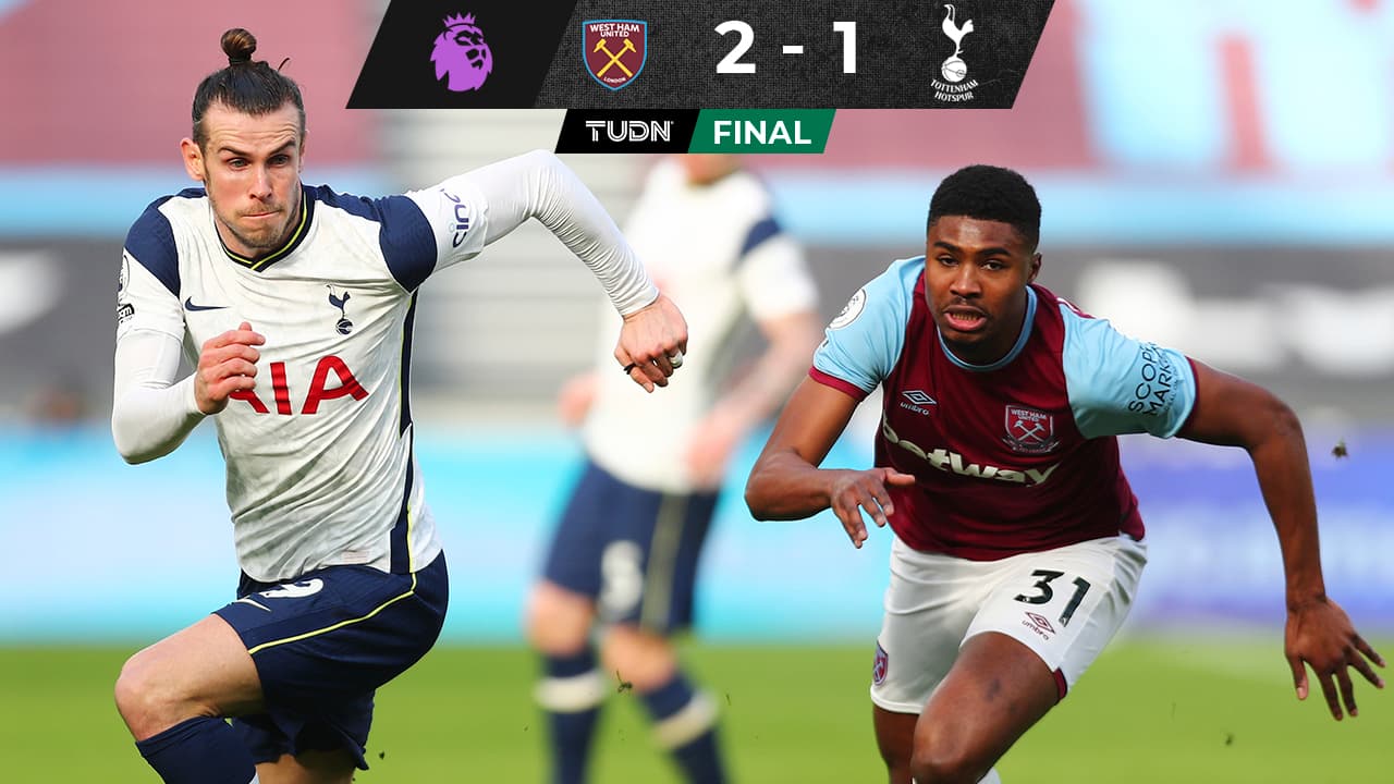 Tottenham cae ante West Ham y se aleja de la Champions League