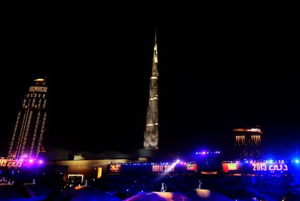El Burj Khalifa de Dubai, catalogado como el rascacielos más alto del mundo.