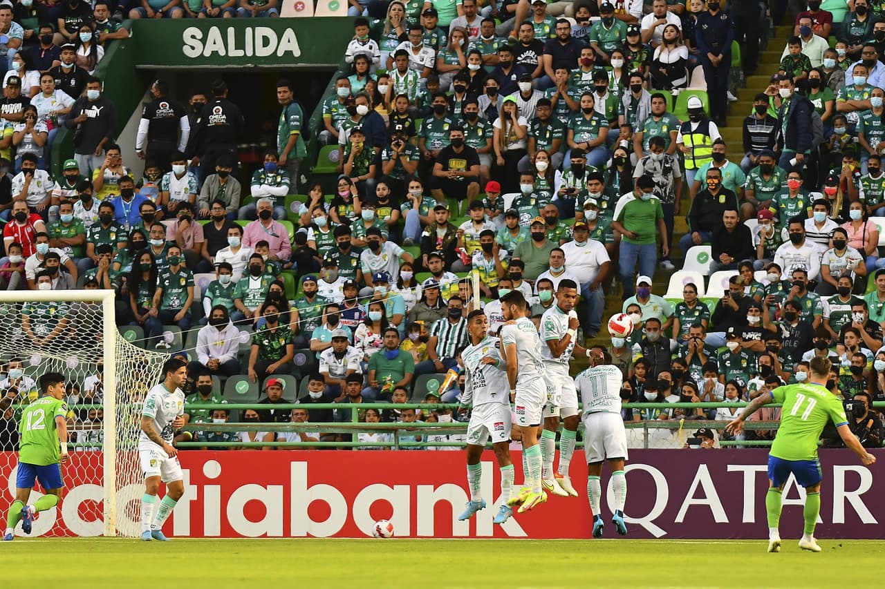 León no pudo lograr la remontada ante Seattle Sounders y quedó eliminado de la Concacaf Liga de Campeones en Cuartos de Final.