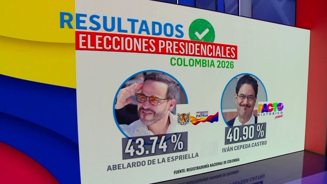 Polarización en Colombia: Abelardo de la Espriella e Iván Cepeda irán a segunda vuelta