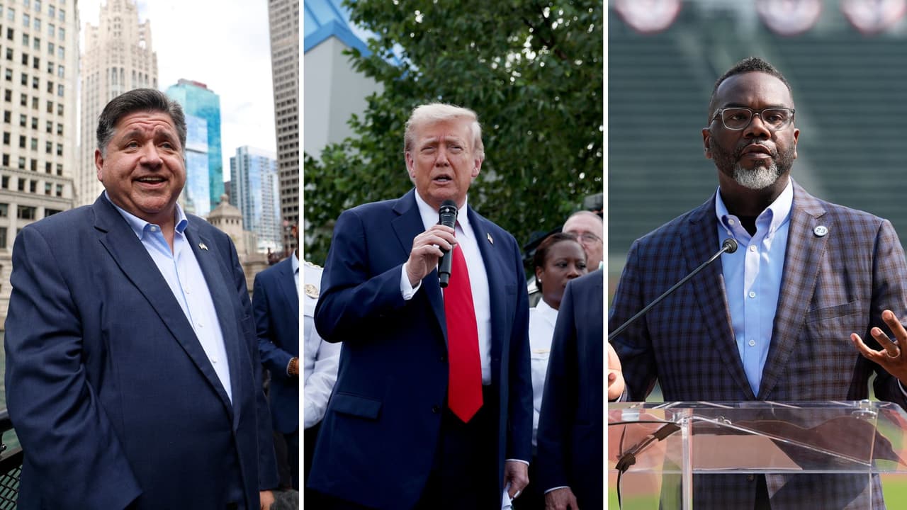 “Señor presidente, no venga a Chicago”: contesta Pritzker a Trump
