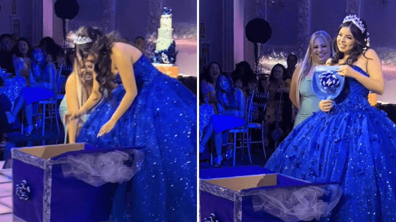 Quinceañera recibe kit de limpieza de regalo: TikTok debate si fue gracioso o de mal gusto
