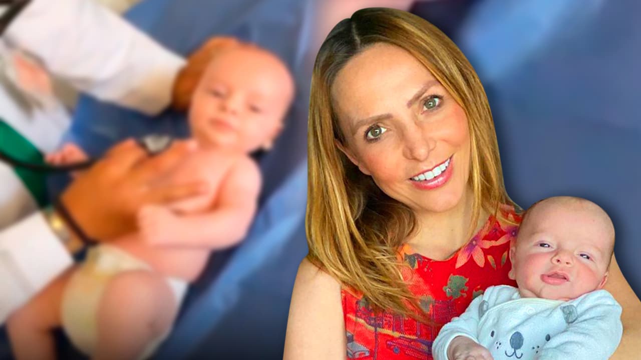 Érika Zaba llevó a su pequeño Emiliano al pediatra y al salir cuenta por qué los 2 lloraron