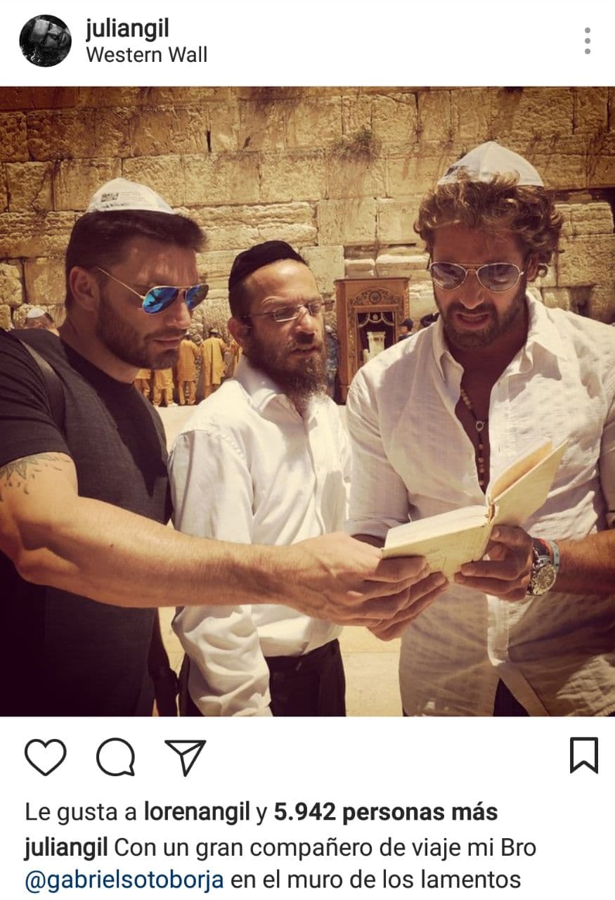 Hasta leyeron salmos juntos en el muro de los lamentos. 
<br>