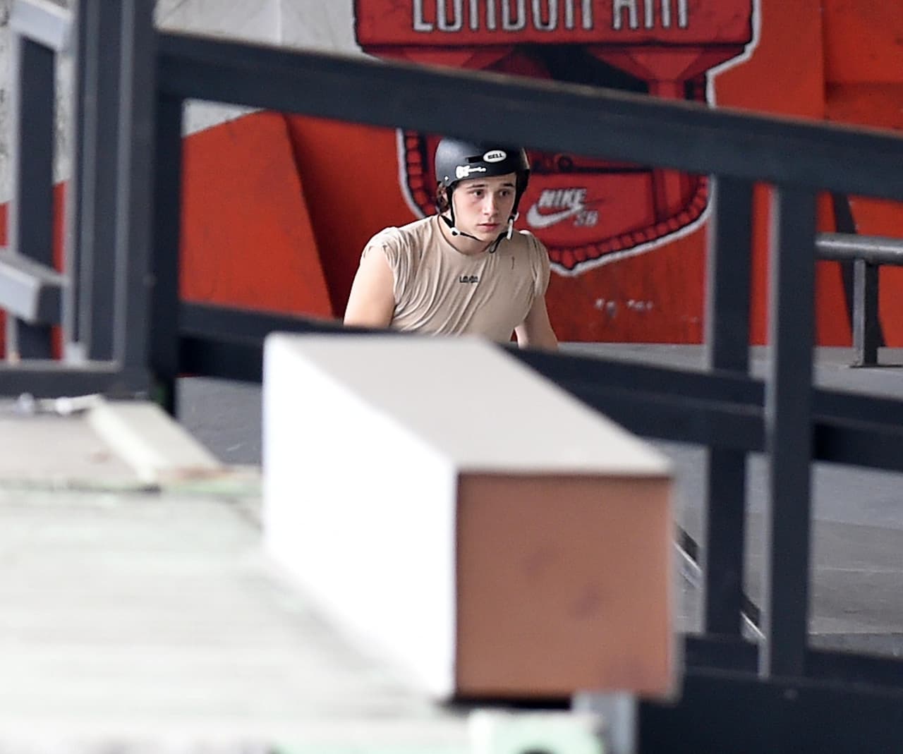 Tampoco iba con sus hermanitos.