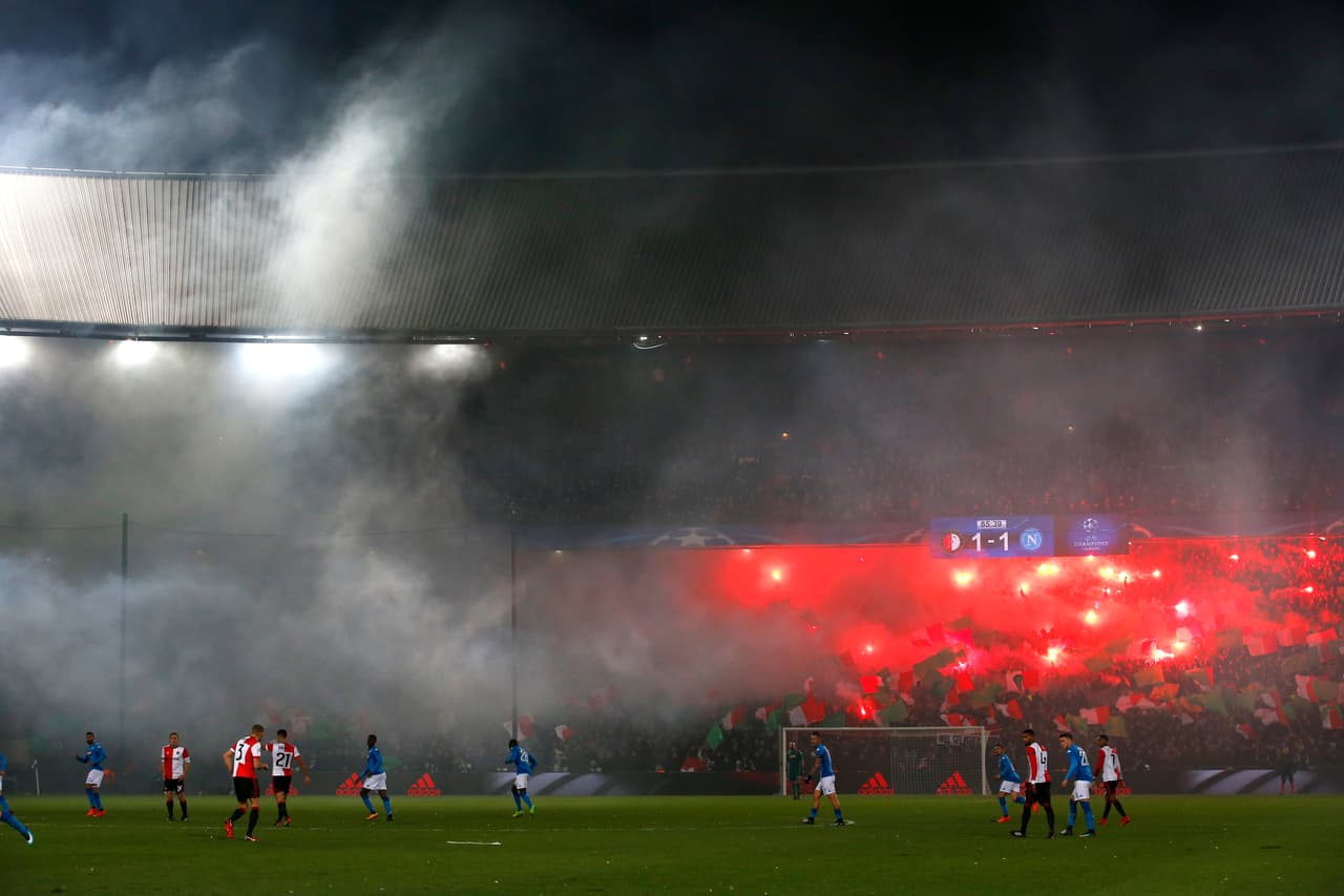 La mejor afición neerlandesa por donde se pare en el continente, esa es la del Feyenoord.