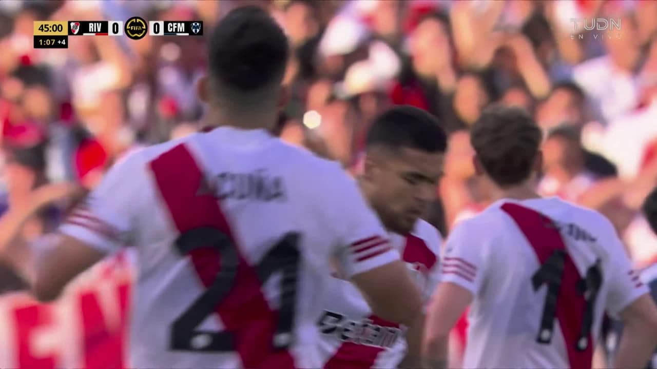 ¡No te creo la que falló River! Lucas Martínez, a centímetros del gol