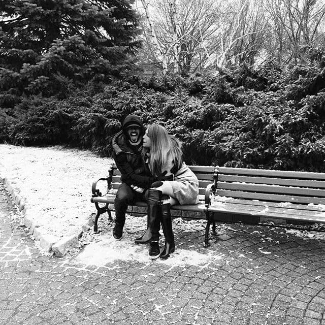 Como esta foto publicada en su Instagram días atrás. Juntos y sonrientes.