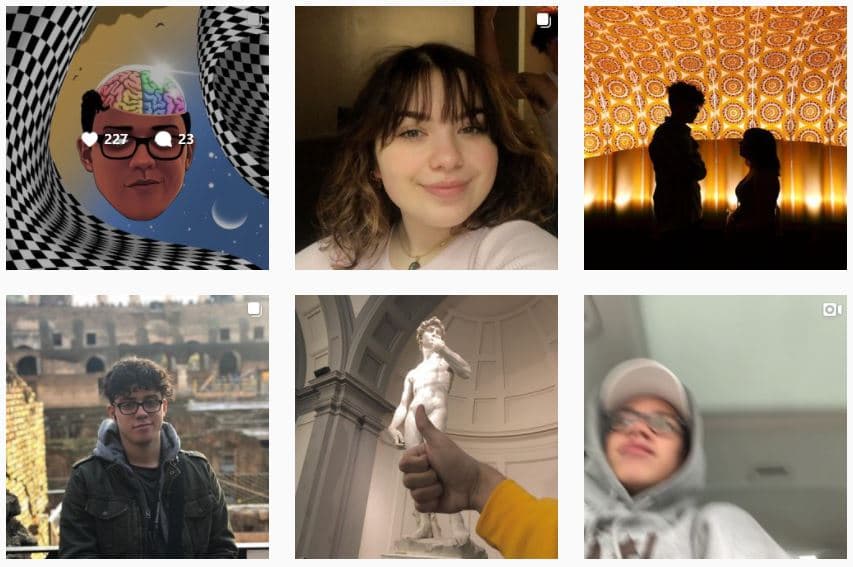 Hasta ahora, el joven no ha respondido a la publicación más que con un like. Por lo que se puede ver en su perfil, Cristian no es muy afecto en alimentar la red social.