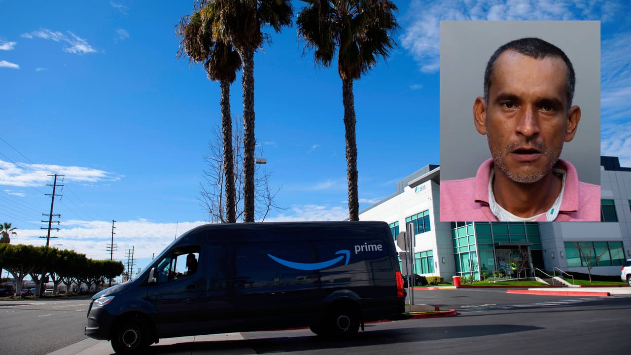 Se roba un camión de Amazon amenazando al conductor con una pistola falsa