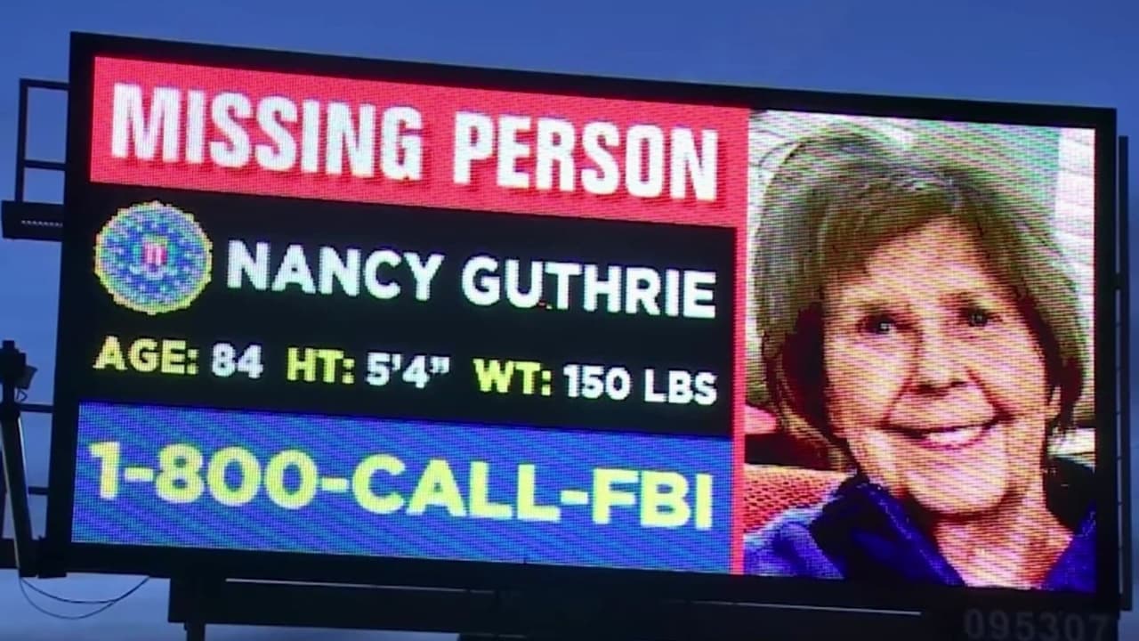 FBI presenta avances en la investigación por el secuestro de Nancy Guthrie, mamá de Savannah Guthrie