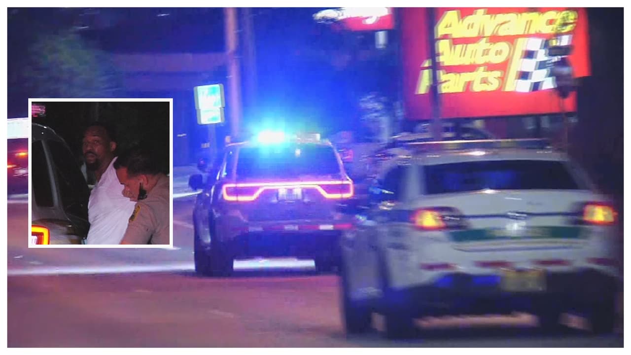 Dos hombres son arrestados tras una persecución policial en Miami-Dade