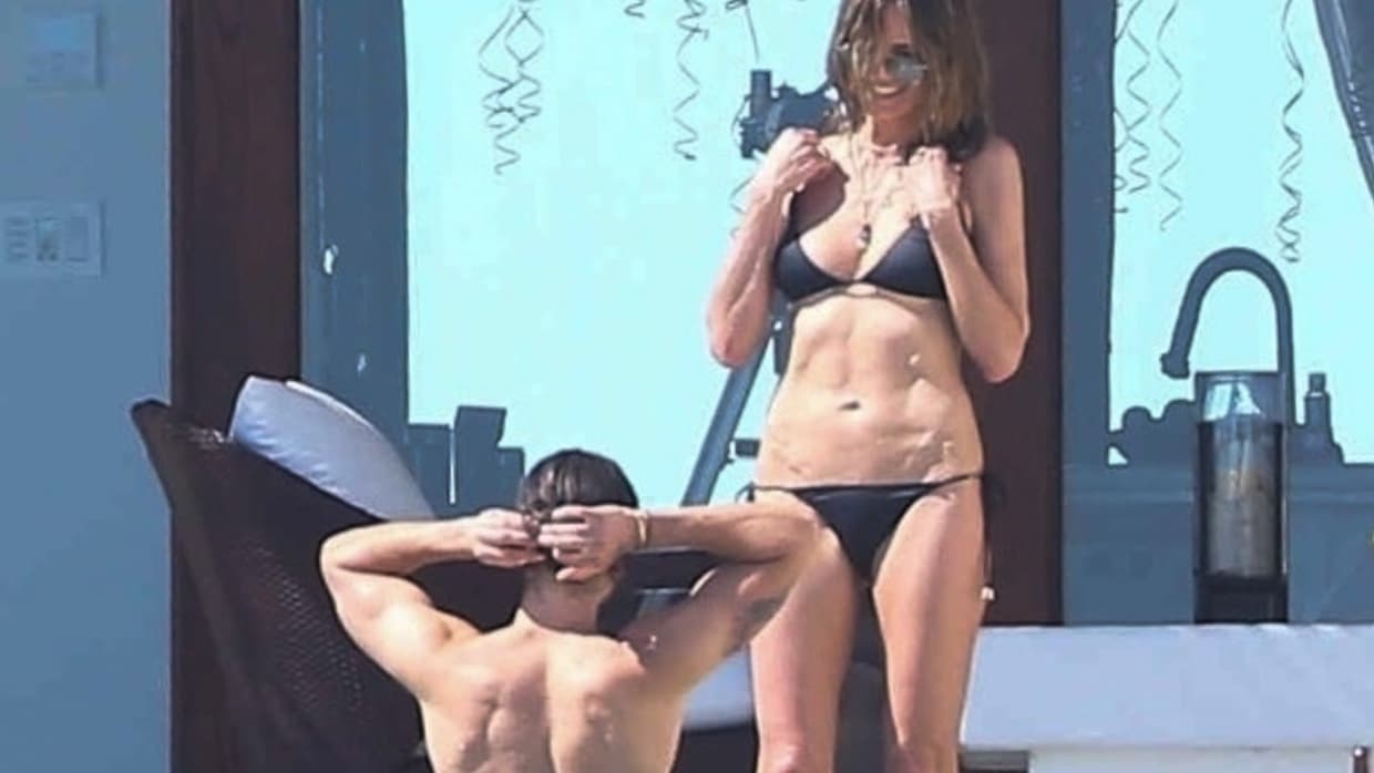 Y el pasado fin de semana, la exesposa del cantante británico Seal estuvo en un hotel de Cabo San Lucas, México, junto a su nuevo novio.