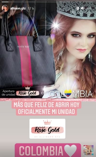 Otra de las buenas nuevas noticias que dio la protagonista de 'En nombre del amor' es que 
<b>acaba de abrir una nueva unidad de trabajo en Colombia</b>.