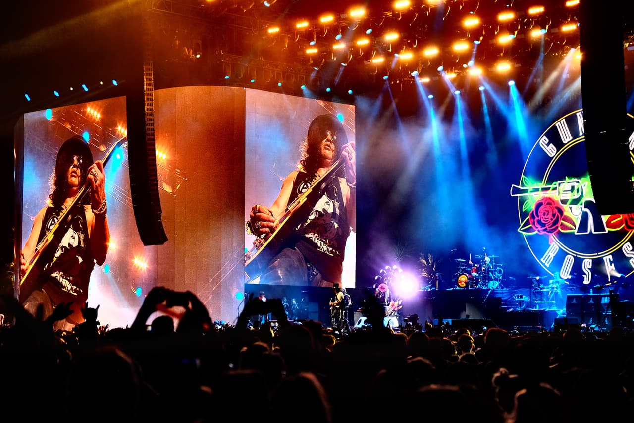 Esta podría ser una de las pocas veces en que se verían juntos a estos músicos.