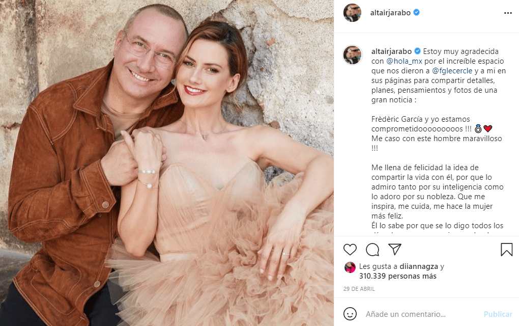 "
<b>Frédéric ha sido muy abierto a acompañarme a lo que yo tengo que hacer</b> y eso se lo agradezco inmensamente, así que tengo la tranquilidad de que ambos vamos a seguir cumpliendo nuestras metas", señaló.