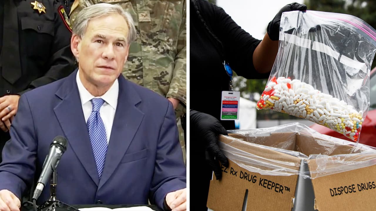 Abbott anuncia que firmará ley para penalizar la fabricación y distribución de fentanilo en Texas