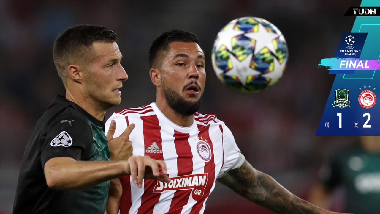 Olympiakos completó la obra y está en Champions League